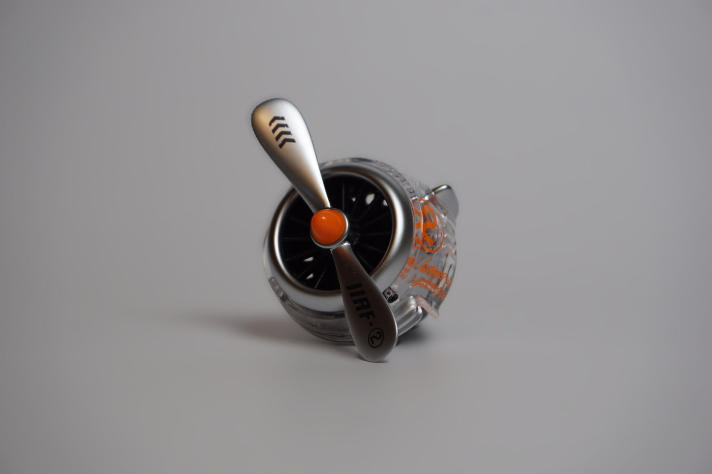 Cyberpunk Jet Engine Car Air Freshener – Retro Plane Propeller Aroma Diffuser for Vents