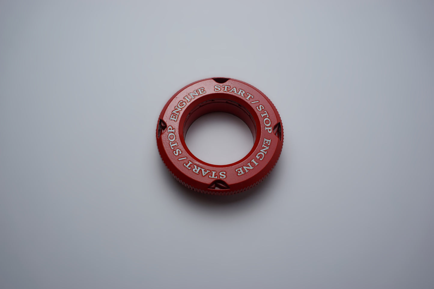 Twist-to-open Vehicle Ignition Button Metal Cover