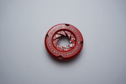 Twist-to-open Vehicle Ignition Button Metal Cover